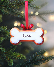 Load image into Gallery viewer, Wooden Personalized Ornament | Bone