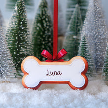 Load image into Gallery viewer, Wooden Personalized Ornament | Bone