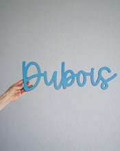 Load image into Gallery viewer, Wooden Name Sign | Solid Color