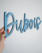 Load image into Gallery viewer, Wooden Name Sign | Solid Color