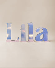 Load image into Gallery viewer, Wooden Name Sign | Glow in Dark