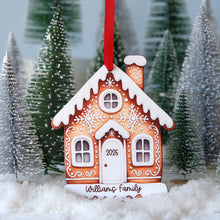 Load image into Gallery viewer, Wooden Personalized Ornament | House