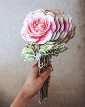 Load image into Gallery viewer, Wooden flower | Rose