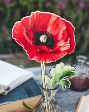 Load image into Gallery viewer, Wooden flower | Poppy