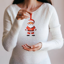 Load image into Gallery viewer, Wooden Personalized Ornament | Santa