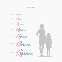 Load image into Gallery viewer, Wooden Name Sign | Natural