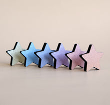 Load image into Gallery viewer, Rainbow Wooden Stars