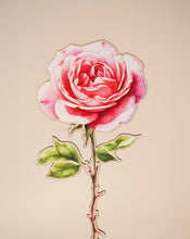 Load image into Gallery viewer, Wooden flower | Rose
