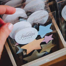 Load image into Gallery viewer, Rainbow Wooden Stars
