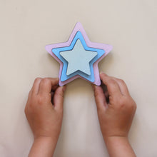 Load image into Gallery viewer, Rainbow Wooden Stars
